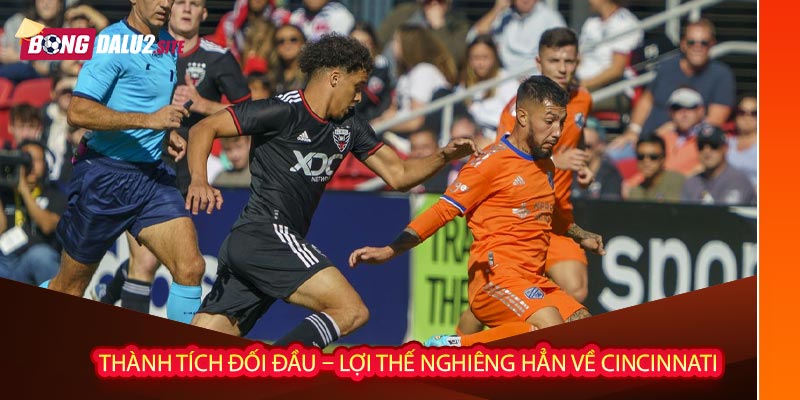 Thành tích đối đầu – Lợi thế nghiêng hẳn về Cincinnati