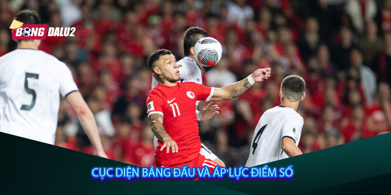 Cục diện bảng đấu và áp lực điểm số