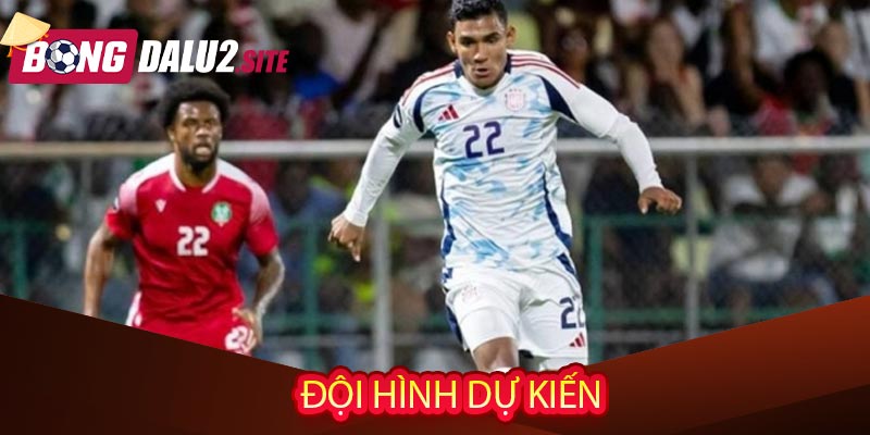 Đội hình dự kiến